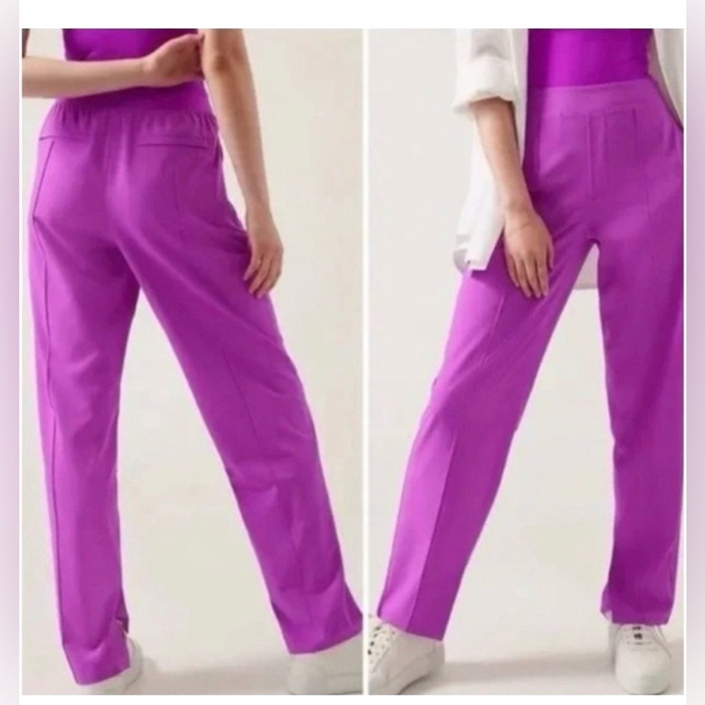 Athleta Brooklyn Heights Vienna Slim Pants : Jazzy Purple, 6/T.